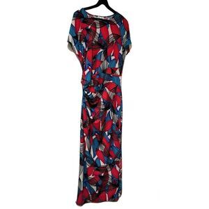 Leota Corrine Kimona Maxi Dress Size 16